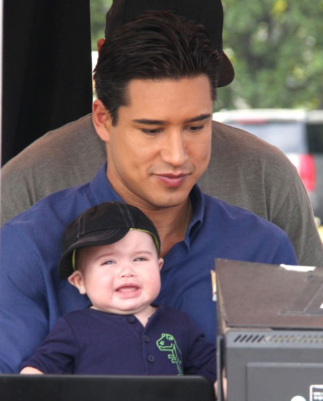 Mario Lopez chciał się pochwalić ślicznym synkiem (FOTO)
