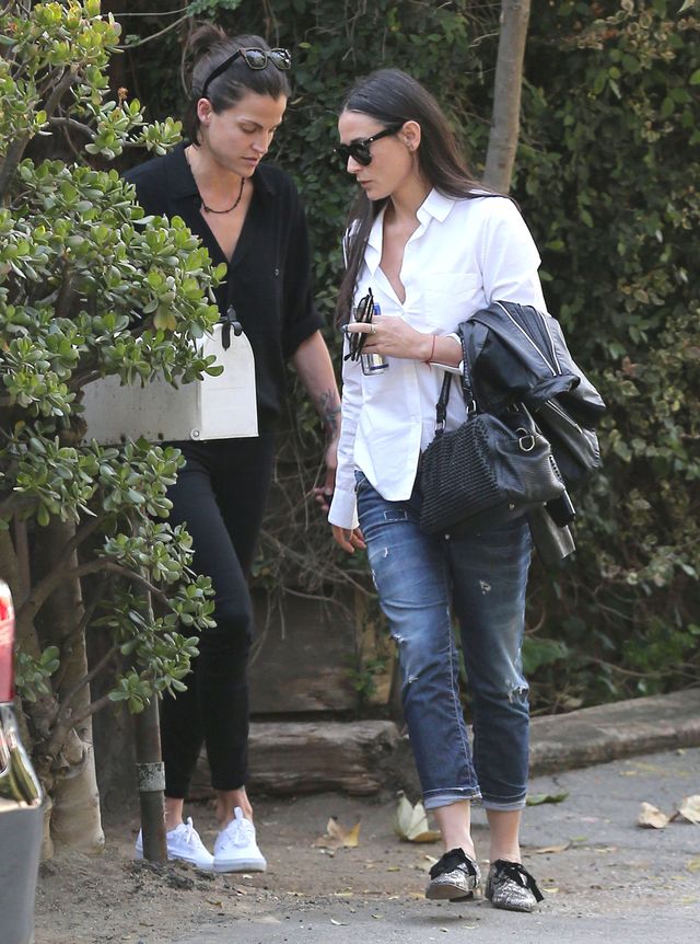 Demi Moore nie kryje siwych kosmyków (FOTO)