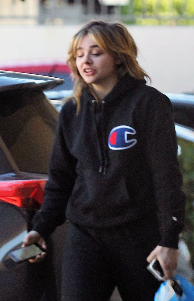 Co się stało z Chloe Moretz? Tęski za Beckhamem?