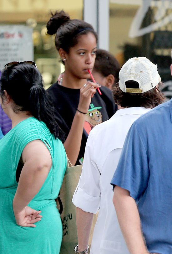14-letnia Malia Obama już wzbudza zainteresowanie paparazzic