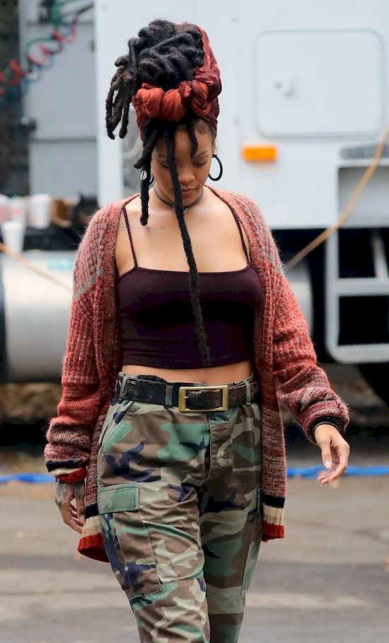 Wow! Rihanna idzie w ślady... Boba Marleya?