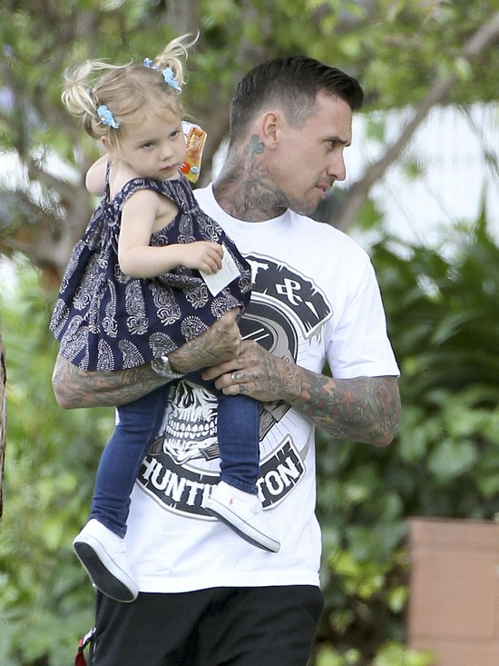 Pink w drodze na rodzinny piknik (FOTO) Pink w drodze na rodzinny piknik (FOTO)