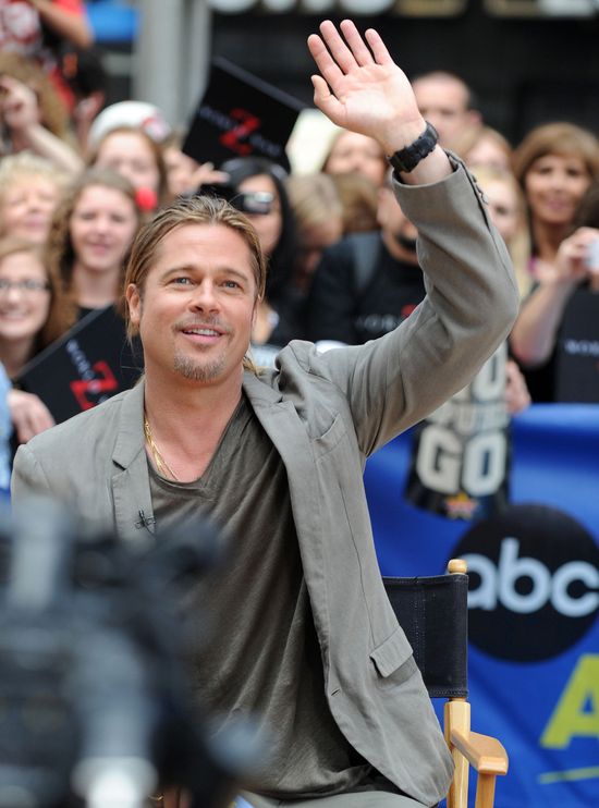 Brad Pitt w Good Morning America (FOTO)