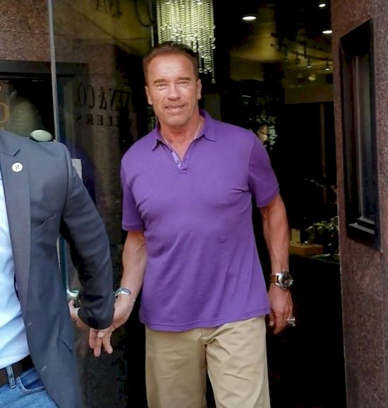 Arnold Schwarzenegger pochwalił się zdjęciem z nieślubnym synem