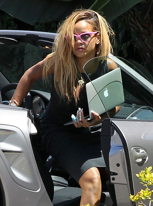 Po wylocie z Polski Rihannie poprawił się humor (FOTO) Po wylocie z Polski Rihannie poprawił się humor (FOTO)