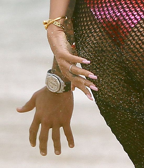 25. urodziny Rihanny z Chrisem Brownem (FOTO)