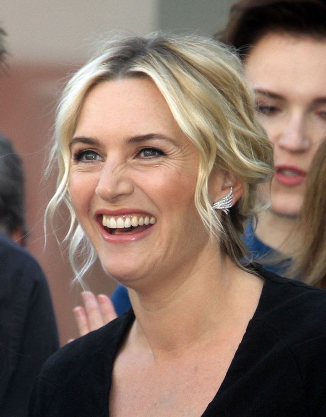 Kate Winslet nie wróciła do wagi sprzed ciąży (FOTO)