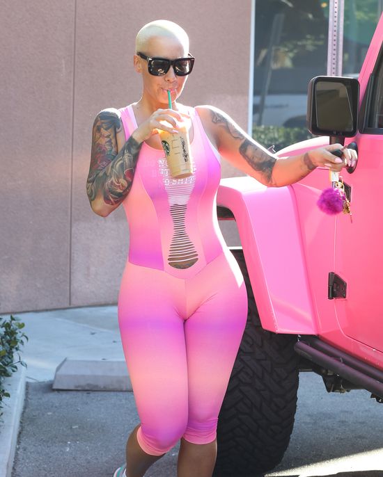 Amber Rose podrabia Kim Kardashian?! Amber Rose podrabia Kim Kardashian?!