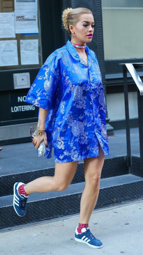 Rita Ora zapomniała spodni?! (FOTO)