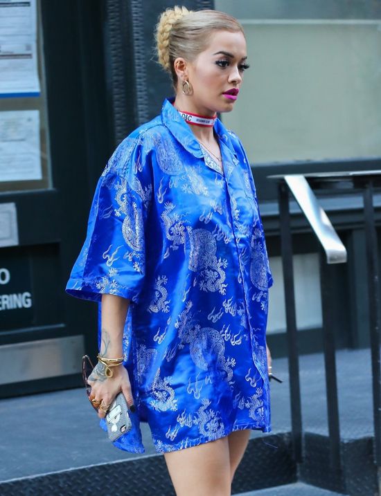 Rita Ora zapomniała spodni?! (FOTO)