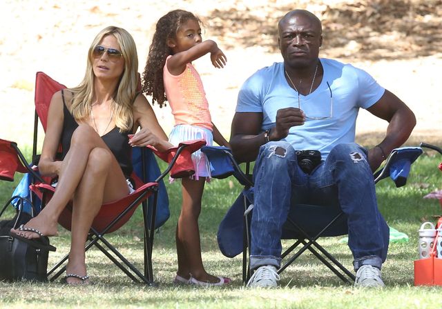 Heidi Klum i Seal pozostają w NADER dobrych stosunkach FOTO