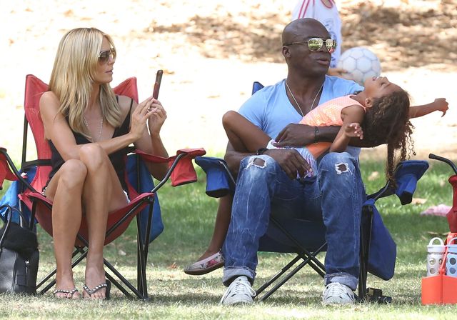 Heidi Klum i Seal pozostają w NADER dobrych stosunkach FOTO