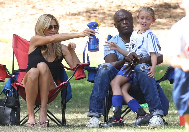 Heidi Klum i Seal pozostają w NADER dobrych stosunkach FOTO