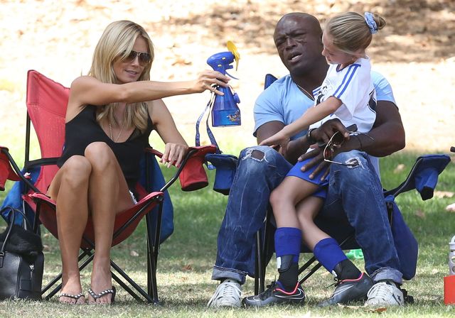 Heidi Klum i Seal pozostają w NADER dobrych stosunkach FOTO