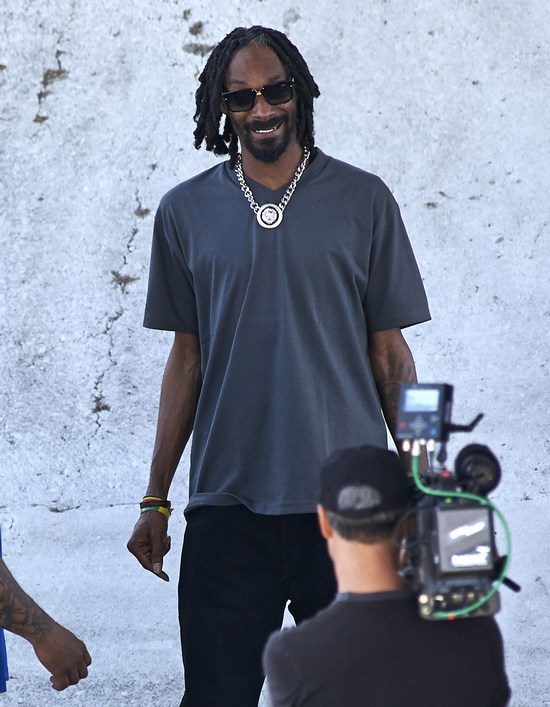 Snoop Lion na planie nowego teledysku (FOTO)