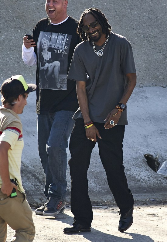 Snoop Lion na planie nowego teledysku (FOTO) Snoop Lion na planie nowego teledysku (FOTO)