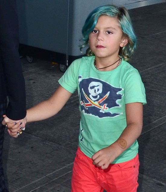 Czy ten chłopiec wyrośnie na małego fashionistę?