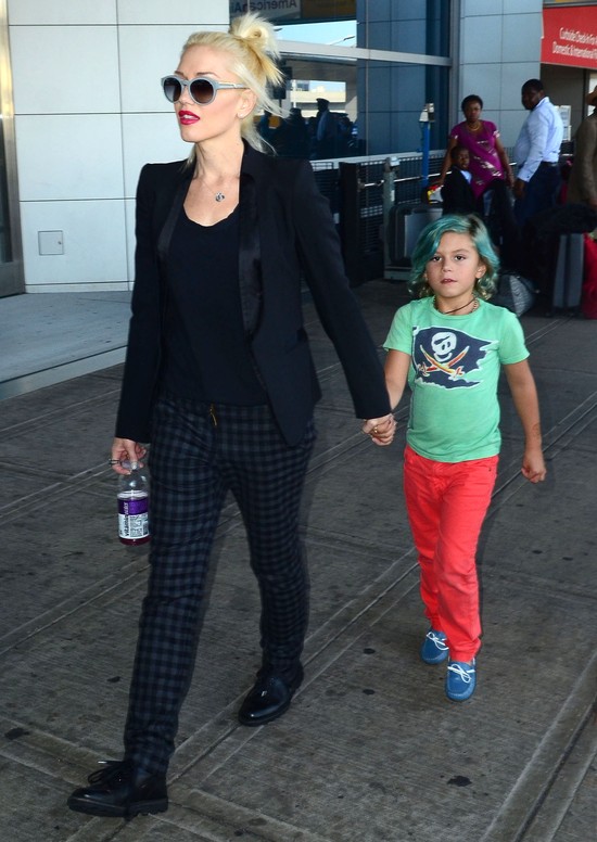 Czy ten chłopiec wyrośnie na małego fashionistę?