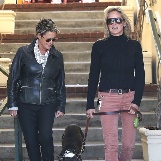 Sharon Stone na spacerze z pupilem (FOTO)