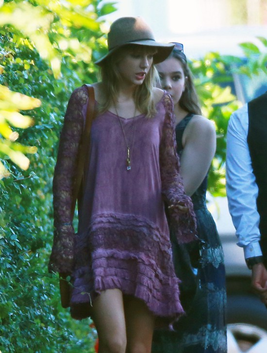 Przerwa w tournee: Taylor Swift idzie na zakupy (FOTO)