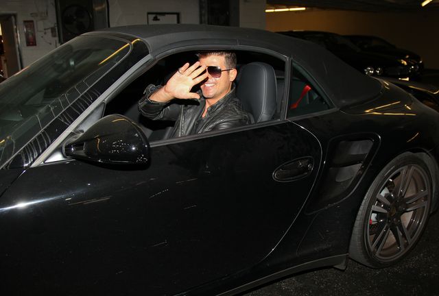 Robin Thicke ma powody do radości (FOTO)