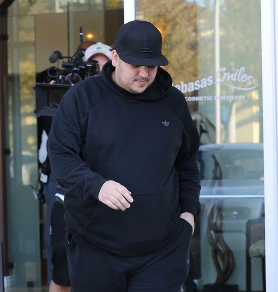 Rob Kardashian wzruszył tysiące internautów TYM zdjęciem Rob Kardashian wzruszył tysiące internautów TYM zdjęciem