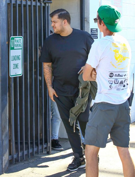 Rob Kardashian wzruszył tysiące internautów TYM zdjęciem Rob Kardashian wzruszył tysiące internautów TYM zdjęciem
