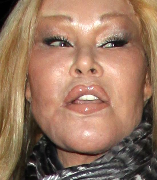 Jocelyn Wildenstein na kolacji z kochankiem (FOTO)