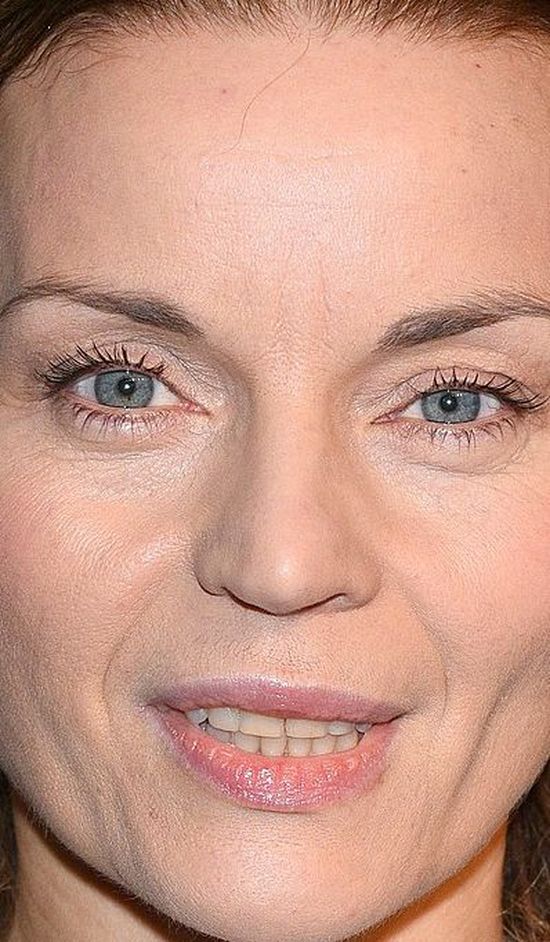 Tak twarz Małgorzaty Foremniak wygląda z bardzo bliska