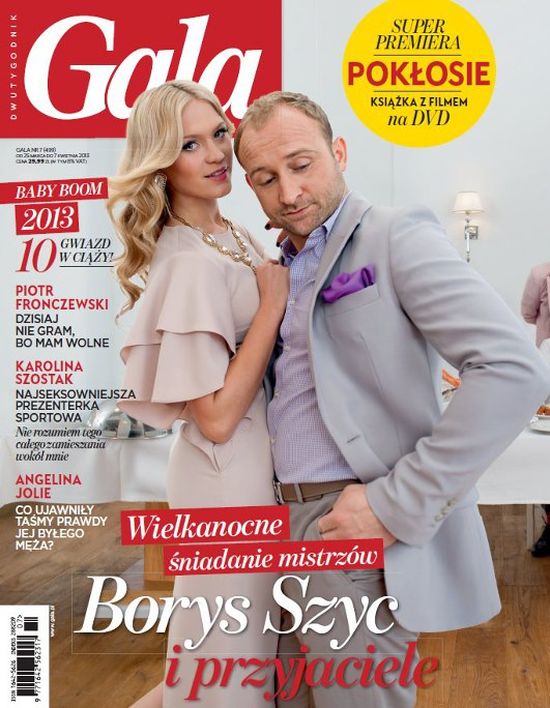 Szyc i Ślotała na świątecznej okładce Gali (FOTO)