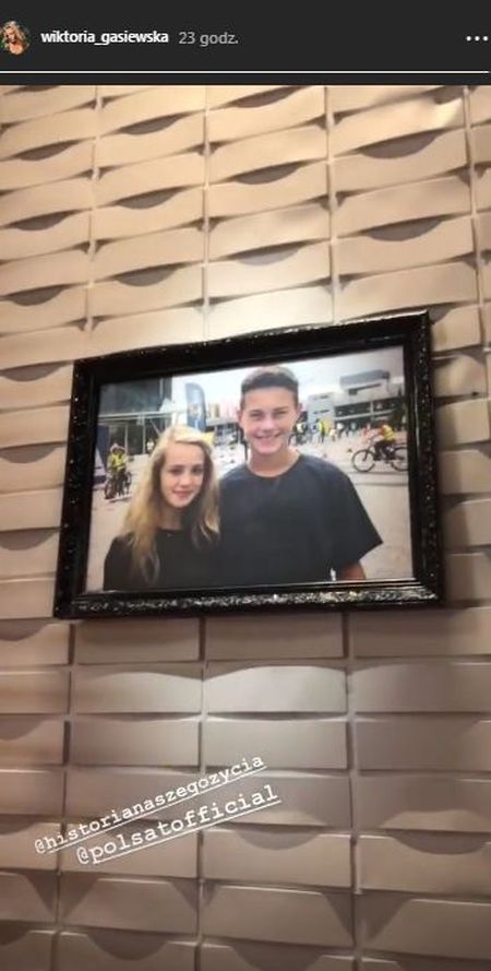 Wiktoria Gąsiewska i Adam Zdrójkowski jako staruszkowie w The Story of My Life