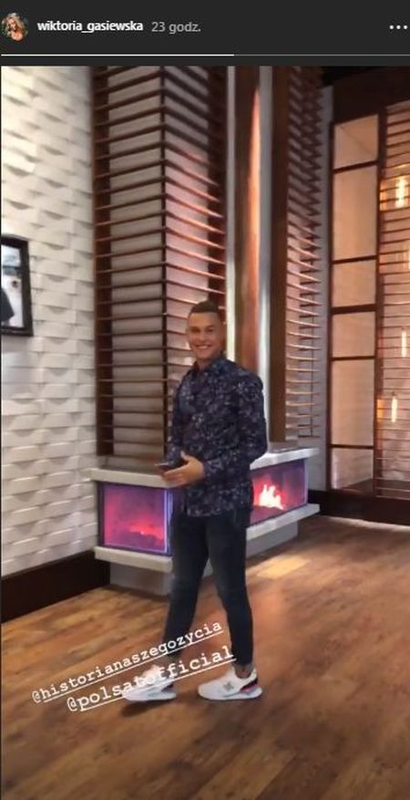 Wiktoria Gąsiewska i Adam Zdrójkowski jako staruszkowie w The Story of My Life