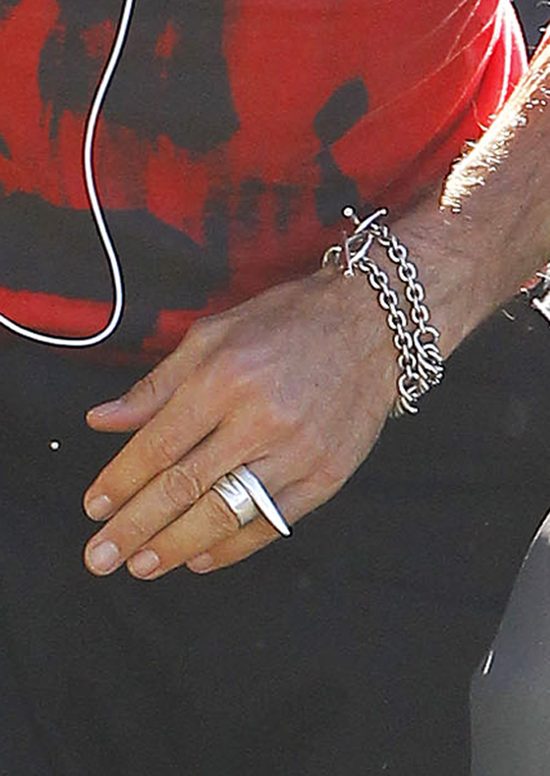 Gavin Rossdale nie wygląda na przybitego rozstaniem z Gwen