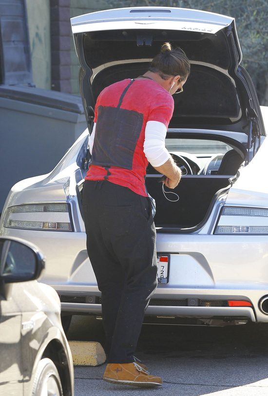 Gavin Rossdale nie wygląda na przybitego rozstaniem z Gwen