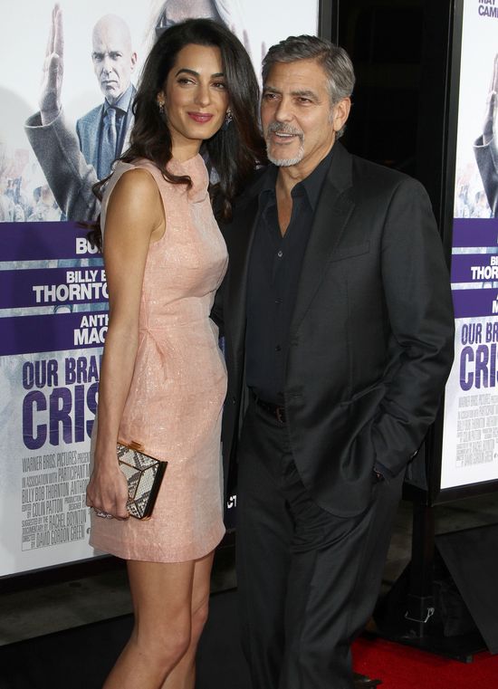 Amal Clooney w swoim żywiole i George w pracy (FOTO)