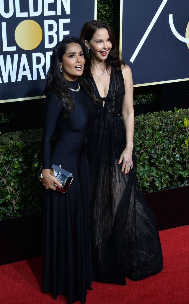 Złote Globy 2018 - gwiazdy w czerni na czerwonym dywanie (ZDJĘCIA)