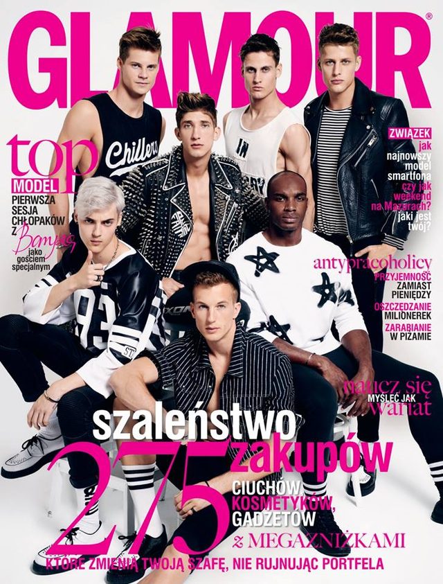 Uczestnicy 5. edycji Top Model na okładkach Glamour (FOTO)