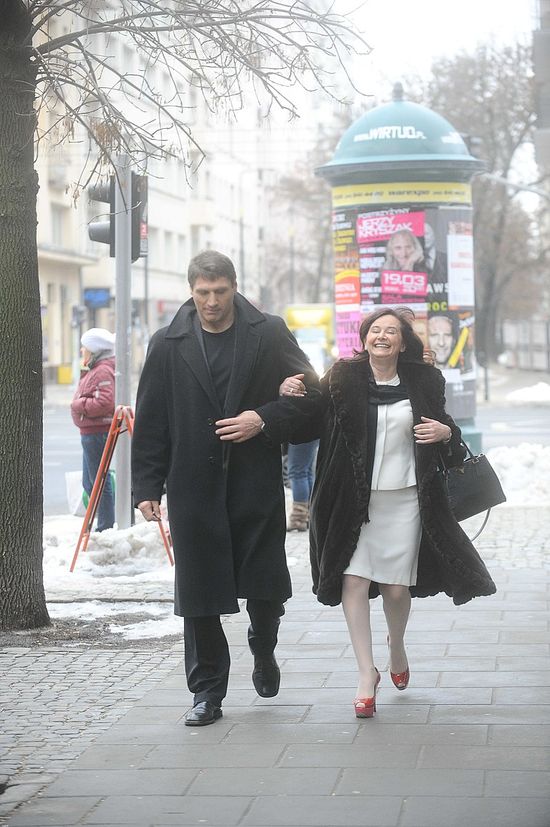 Mariola Gołota wspiera męża przed walką z Saletą (FOTO)