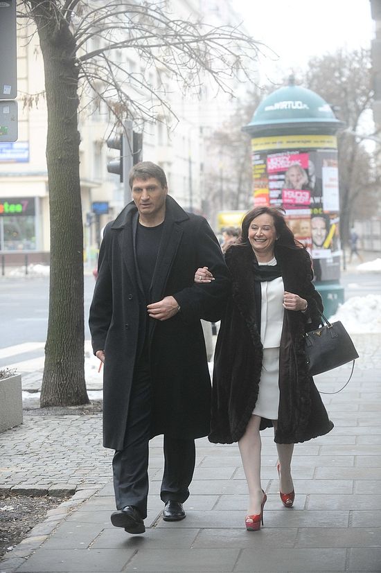 Mariola Gołota wspiera męża przed walką z Saletą (FOTO)