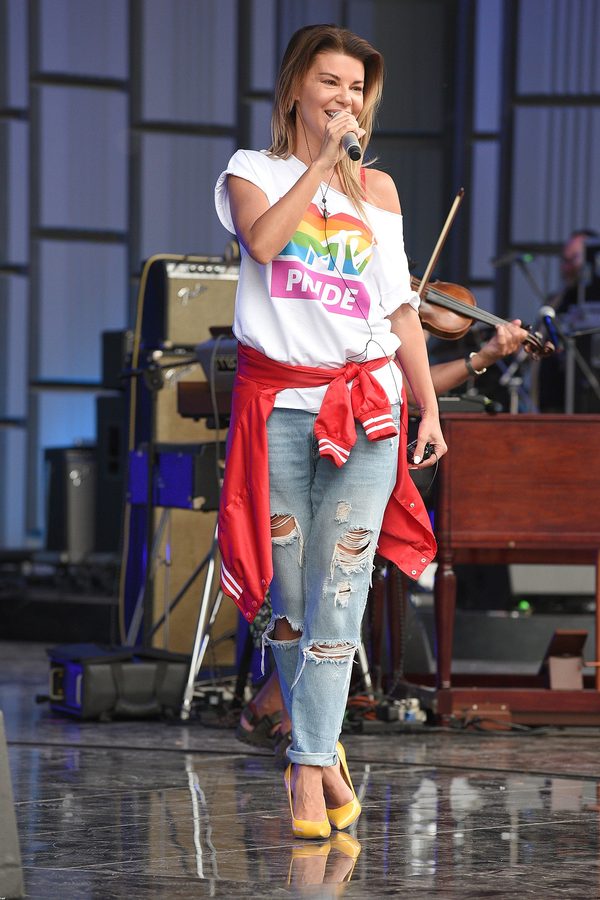 Edyta Górniak na próbie w Opolu (FOTO)