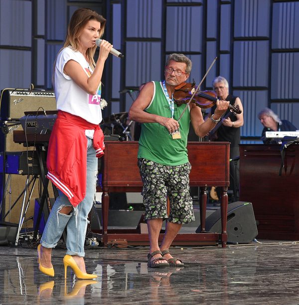 Edyta Górniak na próbie w Opolu (FOTO)