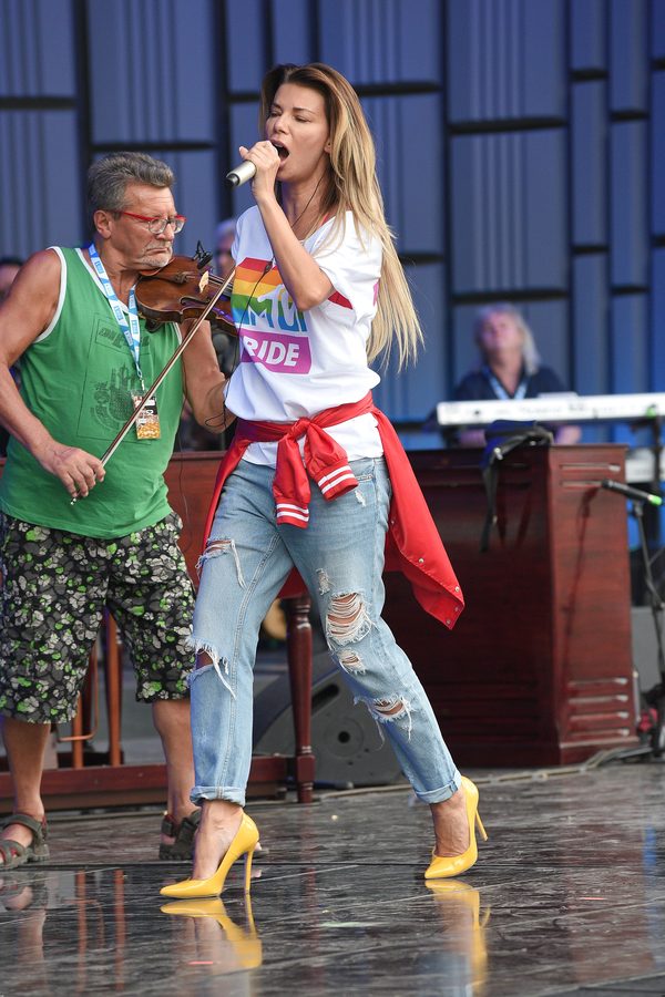 Edyta Górniak na próbie w Opolu (FOTO)