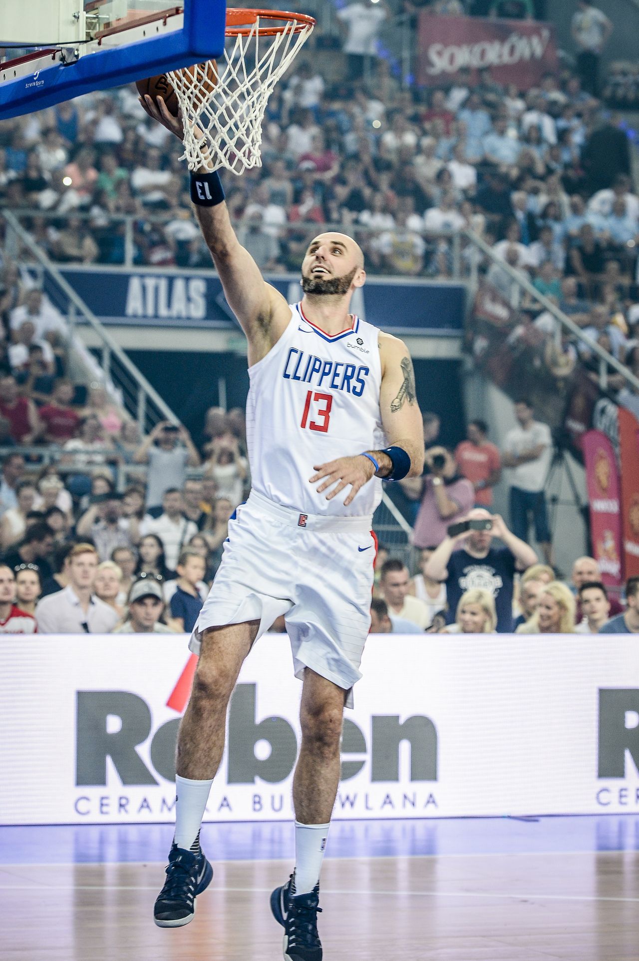 Julia Wieniawa, siostry Radwańskie i Joanna Liszowska zagrały z Gortatem (ZDJĘCI Julia Wieniawa, siostry Radwańskie i Joanna Liszowska zagrały z Gortatem (ZDJĘCI