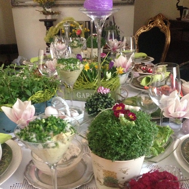 Kto tak pięknie nakrył wielkanocny stół?