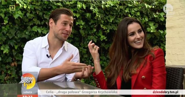 Jak Krychowiak reaguje na widok Celii bez makijażu?