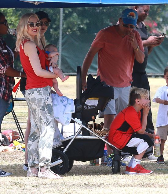 Gwen Stefani przebrała synka za Spidermana (FOTO)