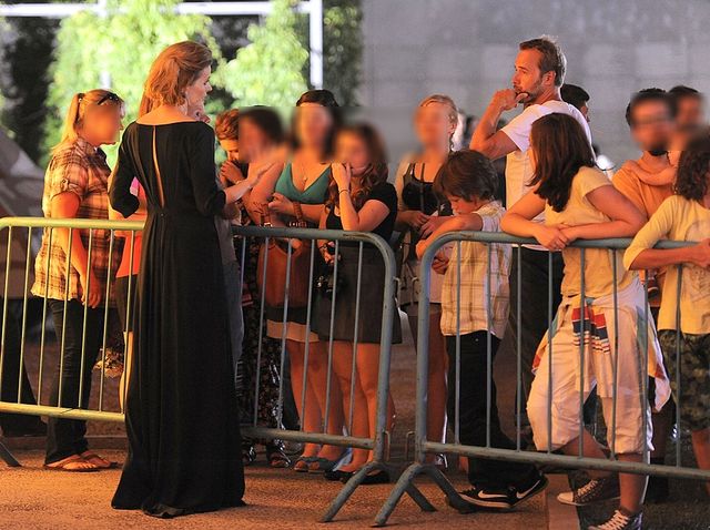 Były mąż Młynkovej oklaskuje ją na koncercie (FOTO)
