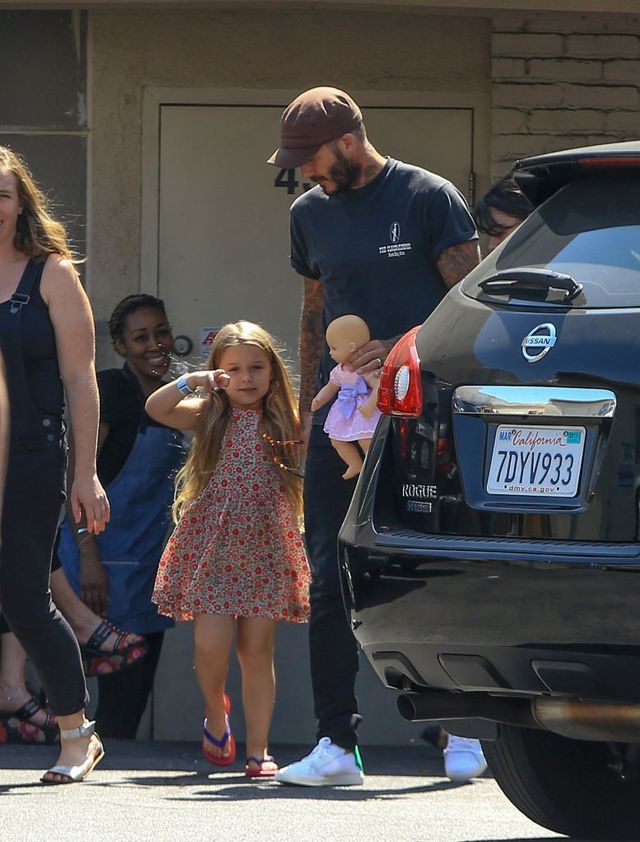 Harper Beckham jako mała balerina (Instagram)