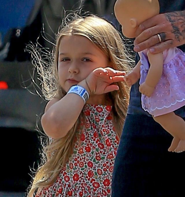 Harper Beckham jako mała balerina (Instagram)