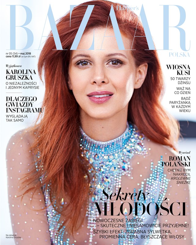 Karlina Grusza na okładce Harper's Bazaar! Opowiada o swojej niezależności